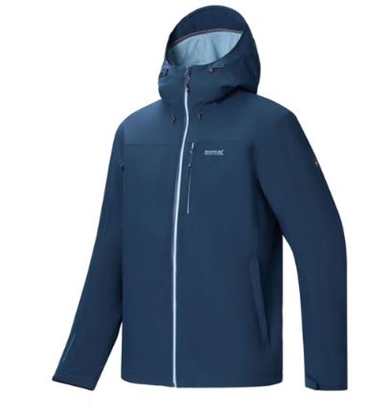 Picture of BIRCHDALE II WATERPROOF JACKET NAVY DUSKY BLUE